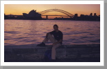 Selbstportrait, Sydney Harbor Bridge