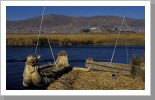 Inseln von Uros, Lago Titicaca Inseln von Uros, Lago Titicaca