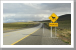 Strasse zum Torres del Paine Strasse zum Torres del Paine