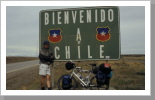 Grenzübergang, Patagonien Grenzübergang, Patagonien