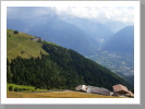 Blick in den Vinschgau vom Höhenweg Blick in den Vinschgau vom Höhenweg