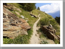 Schmale und ausgesetzte Trails sind keine Seltenheit Schmale und ausgesetzte Trails sind keine Seltenheit
