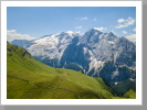 Der Marmolada Gletscher