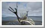 Skulptur Sonnenfahrt in Reykjavik