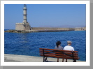 Der Leuchtturm von Chania Der Leuchtturm von Chania