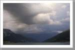 Gewitter zieht über den Rschensee Gewitter zieht über den Rschensee