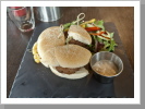 Leckere Hamburger Leckere Hamburger