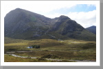 Landschaft bei Glencoe