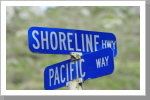 Strassenschild, HWY 101 Strassenschild, HWY 101